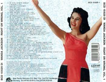 4CD/Box Set Wanda Jackson: Right Or Wrong