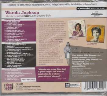 CD Wanda Jackson: Wonderful Wanda Plus Lovin' Country Style