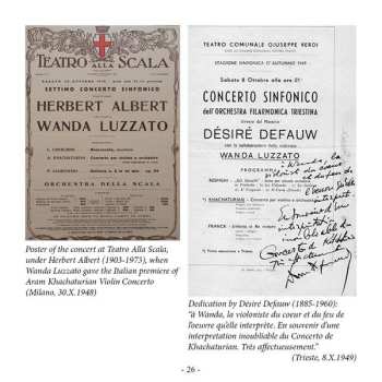 8CD/Box Set Wanda Luzzato: The Art Of Violin 2 - 1955-1979 Unreleased Recordings LTD