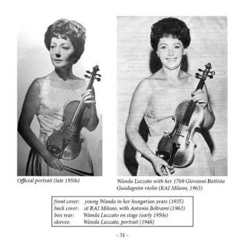 8CD/Box Set Wanda Luzzato: The Art Of Violin 2 - 1955-1979 Unreleased Recordings LTD