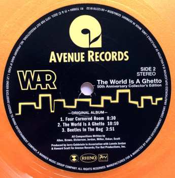 5LP War: The World Is A Ghetto (The Complete Sessions) CLR | LTD
