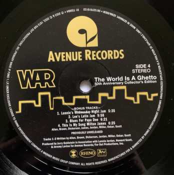 5LP War: The World Is A Ghetto (The Complete Sessions) CLR | LTD