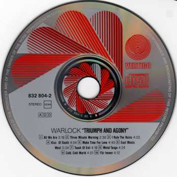 CD Warlock: Triumph And Agony