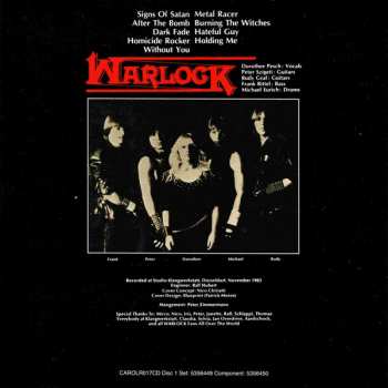 4CD/Box Set Warlock: I Rule The Ruins
