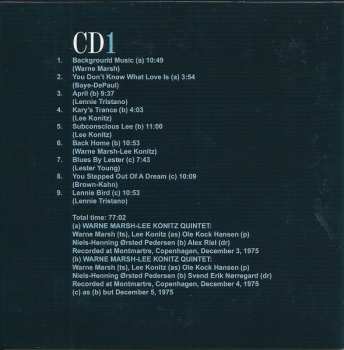 4CD/Box Set Lee Konitz: Two Not One