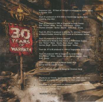 CD Warpath: Innocence Lost - 30 Years Of Warpath DIGI
