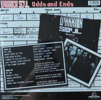 LP Warrior Soul: Odds And Ends CLR | LTD