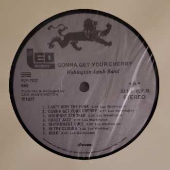 LP Washington Jamb Band: Gonna Get Your Cherry LTD