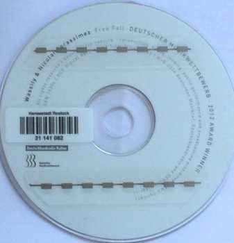 CD Wassily Gerassimez: Free Fall (Works For Cello And Piano By F. Mendelssohn, D. Shostakovich, W. Gerassimez & F. Say)