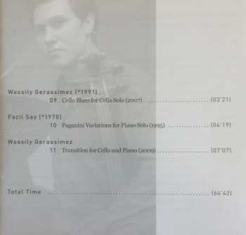 CD Wassily Gerassimez: Free Fall (Works For Cello And Piano By F. Mendelssohn, D. Shostakovich, W. Gerassimez & F. Say)