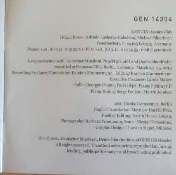 CD Wassily Gerassimez: Free Fall (Works For Cello And Piano By F. Mendelssohn, D. Shostakovich, W. Gerassimez & F. Say)