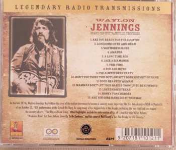 CD Waylon Jennings: Grand Ole Opry Nashville Tn