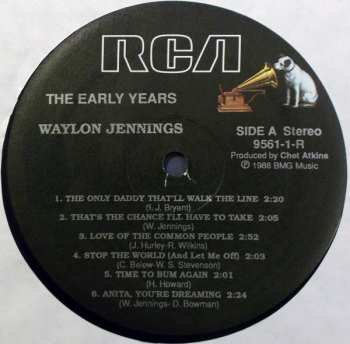 LP Waylon Jennings: The Early Years