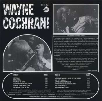 LP Wayne Cochran: Wayne Cochran