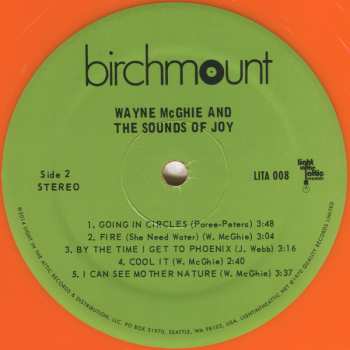 LP Wayne McGhie: Wayne McGhie & The Sounds Of Joy CLR | LTD