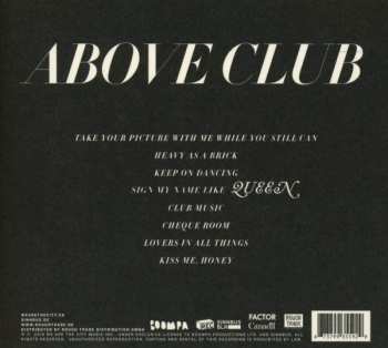 CD We Are The City: Above Club