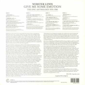 2LP Webster Lewis: Give Me Some Emotion (The Epic Anthology 1976-1981)
