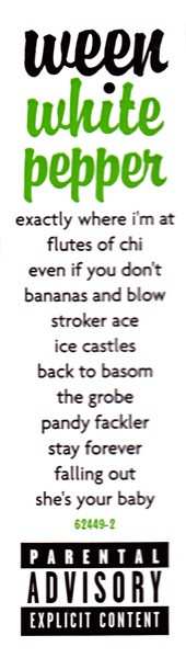 LP Ween: White Pepper