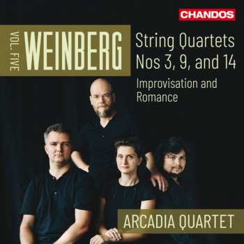 Album Weinberg / Arcadia Quartet: String Quartets Vol. 5