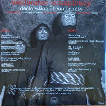LP The Wellwater Conspiracy: Declaration Of Conformity CLR
