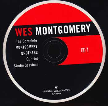 3CD Wes Montgomery: The Complete Montgomery Brothers Quartet Studio Sessions