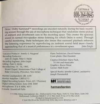 CD Johannes Brahms: Singing For Pleasure - The Westminster Choir Sings Brahms
