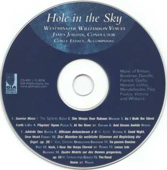 CD Westminster Williamson Voices: Hole In The Sky