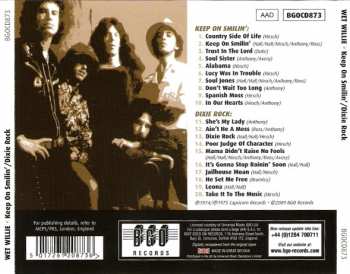 CD Wet Willie: Keep On Smilin' / Dixie Rock