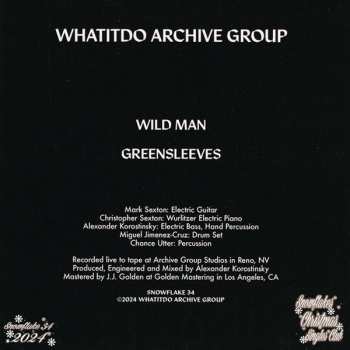 SP Whatitdo Archive Group: Wild Man CLR | LTD