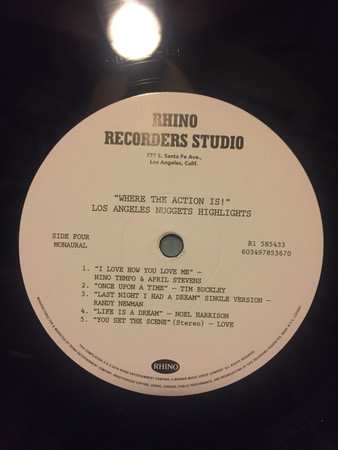 2LP Various: Where The Action Is! (Los Angeles Nuggets) LTD