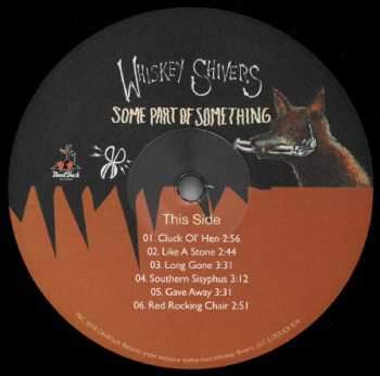 LP/CD Whiskey Shivers: Some Part Of Something