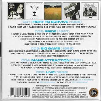 5CD/Box Set White Lion: All You Need Is Rock 'N' Roll: The Complete Albums 1985-1991 LTD
