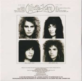 5CD/Box Set White Lion: All You Need Is Rock 'N' Roll: The Complete Albums 1985-1991 LTD