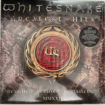 2LP Whitesnake: Greatest Hits Revisited - Remixed - Remastered - MMXXII