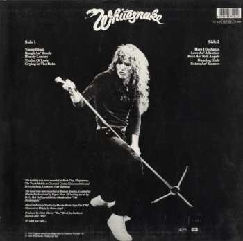 LP Whitesnake: Saints & Sinners