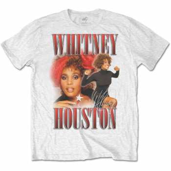 Merch Whitney Houston: Tričko 90s Homage 