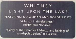 LP Whitney: Light Upon The Lake