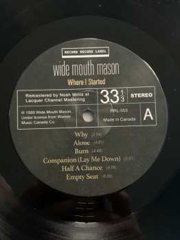 LP Wide Mouth Mason: Where I Started LTD