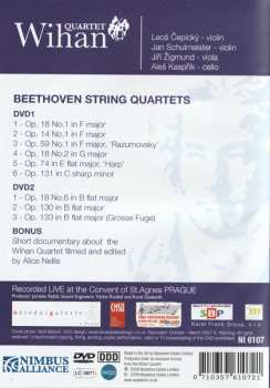2DVD Wihan Quartet: Beethoven String Quartets Live