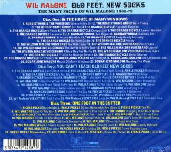 3CD Wil Malone: Old Feet, New Socks: The Many Faces Of Wil Malone 1965-72
