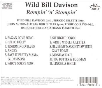CD Wild Bill Davison: Rompin' 'N' Stompin'