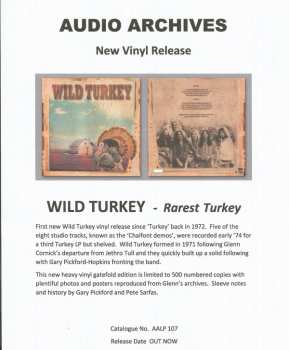 LP Wild Turkey: Rarest Turkey NUM | LTD