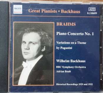Album Johannes Brahms: Piano Concerto No.1