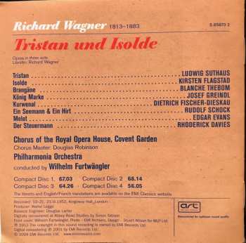 4CD/Box Set Wilhelm Furtwängler: Tristan Und Isolde