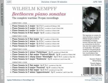 4CD Ludwig van Beethoven: The Complete Wartime Piano Sonata Recordings