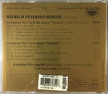CD Leif Segerstam: Symphony No. 1 In B Flat Major, 'Baneret' / Symphony No. 5 In B Minor, 'Solitudo'