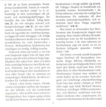 CD Esa-Pekka Salonen: Serenad / Midvinter / Chitra