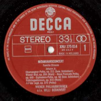 2LP/Box Set Willi Boskovsky: Nieuwjaarsconcert (2xLP + BOX)