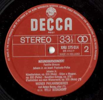 2LP/Box Set Willi Boskovsky: Nieuwjaarsconcert (2xLP + BOX)