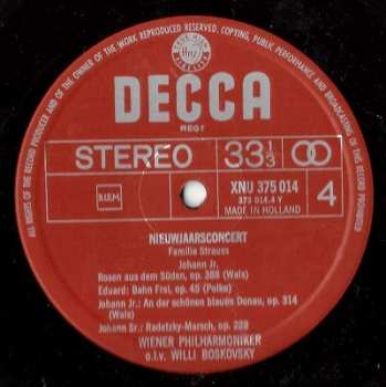 2LP/Box Set Willi Boskovsky: Nieuwjaarsconcert (2xLP + BOX)